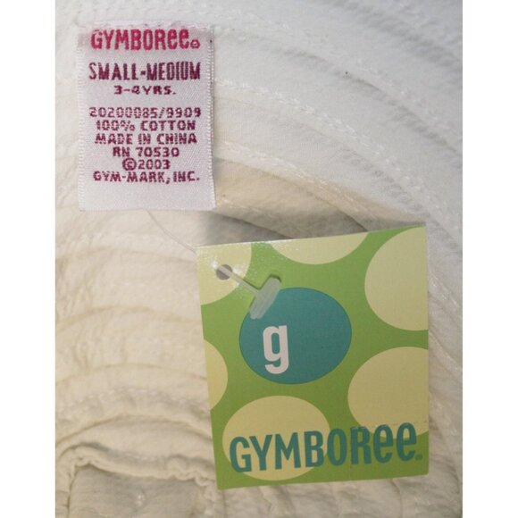 2004 Gymboree Easter Sweet as Sugar Hat S/M Basket Bucket Flowers Bow Embroider - Picture 6 of 6